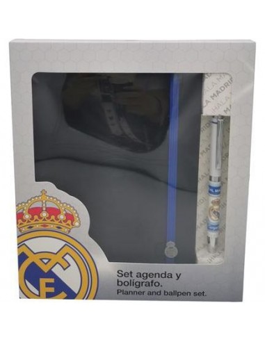 Set agenda y bolígrafo de Real Madrid 1