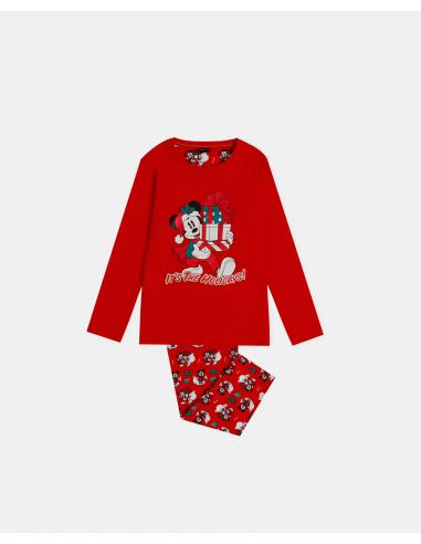 DISNEY Pijama Manga Larga Holidays para Niño