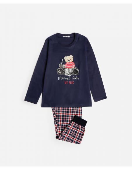 ADMAS Pijama Manga Larga Bear para Niño