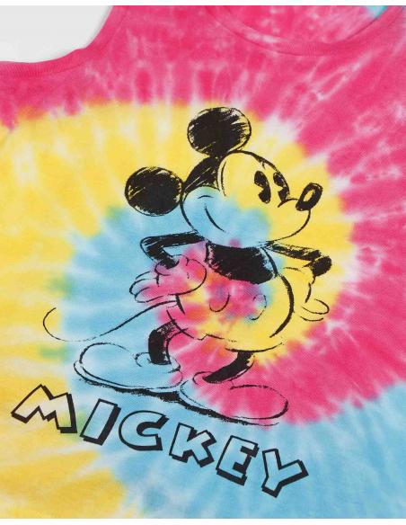 DISNEY Pijama Tirantes Mickey Rainbow para Niña
