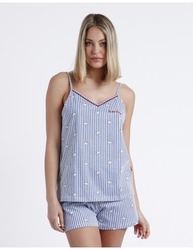 ADMAS Pijama Tirantes Lou Lou Summer para Mujer