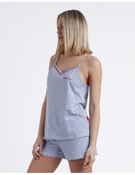 ADMAS Pijama Tirantes Lou Lou Summer para Mujer