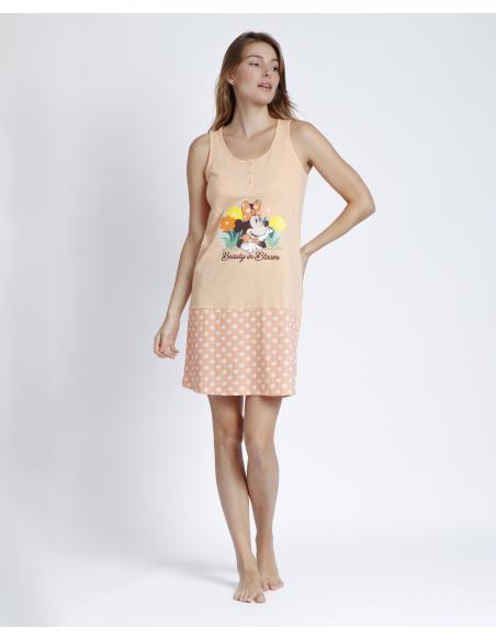 DISNEY Camisola Sin Mangas Minnie Flowers para Mujer