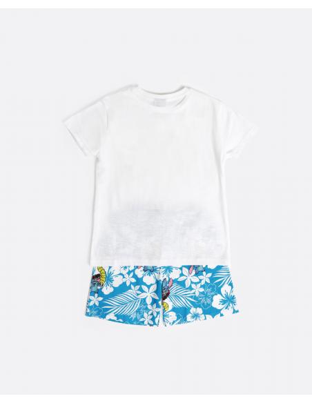 DISNEY Pijama Manga Corta Lilo & Stitch para Niño
