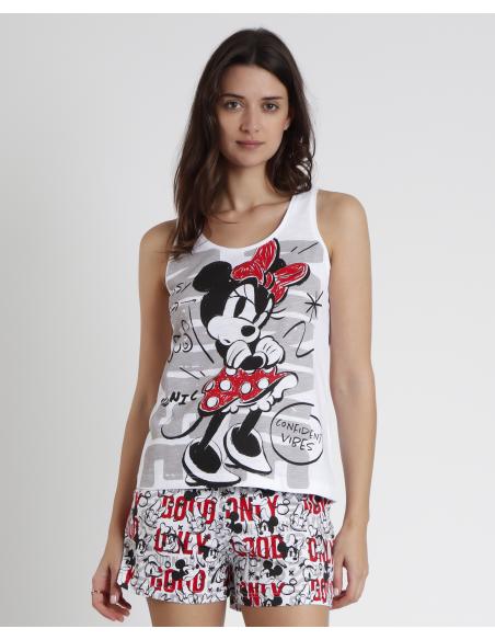 DISNEY Pijama Sin Mangas Stay True para Mujer