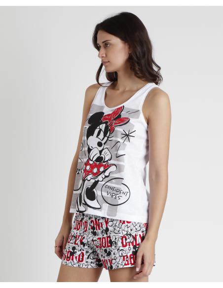 DISNEY Pijama Sin Mangas Stay True para Mujer