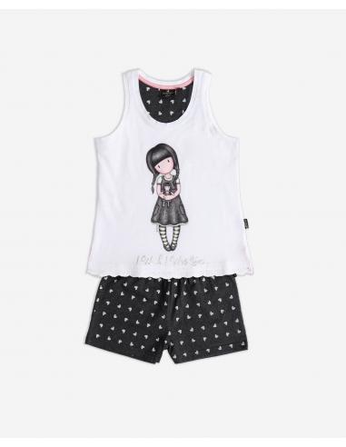SANTORO GORJUSS Pijama Sin Mangas I Wish I Was You para Niña
