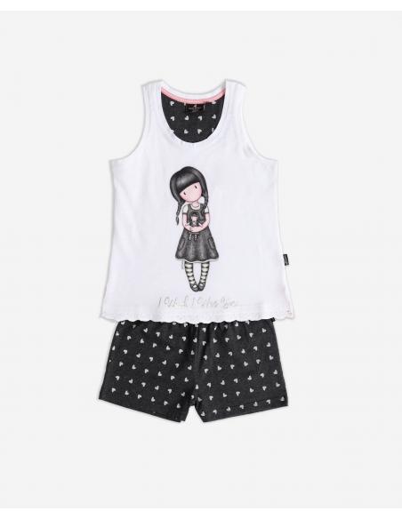 SANTORO GORJUSS Pijama Sin Mangas I Wish I Was You para Niña
