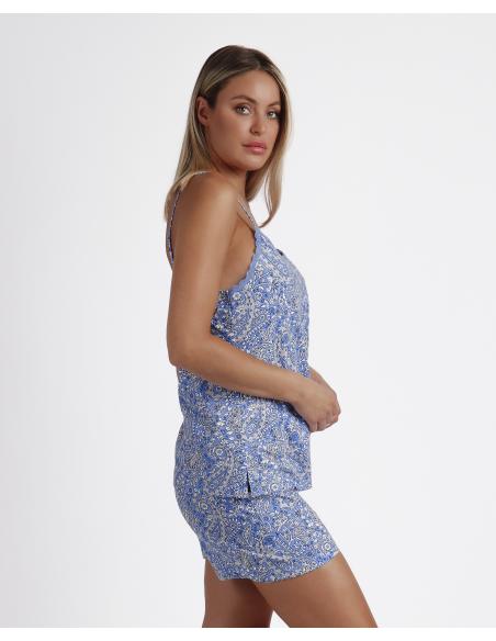 ADMAS Pijama Tirantes Love Cachemire para Mujer