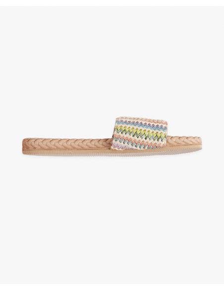 ADMAS Surtido Sandalias Ethnic Stripes para Mujer, Pack 6 unidades