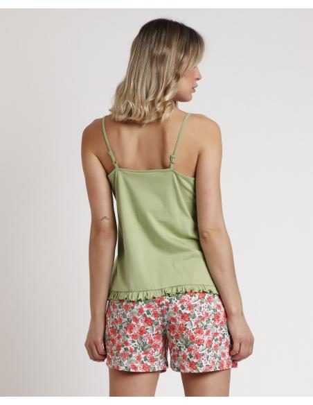ADMAS GARDEN Pijama Tirantes Light Poppies para Mujer