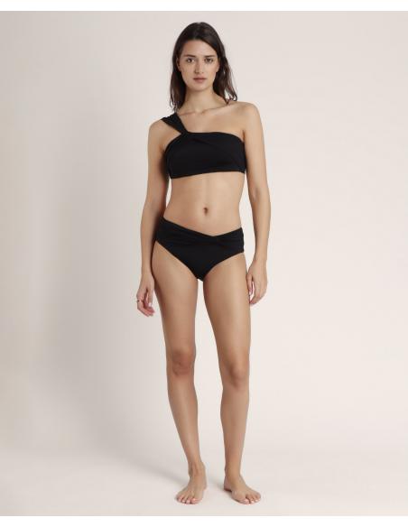 ADMAS Bikini Asimétrico Drapeado Cruise para Mujer