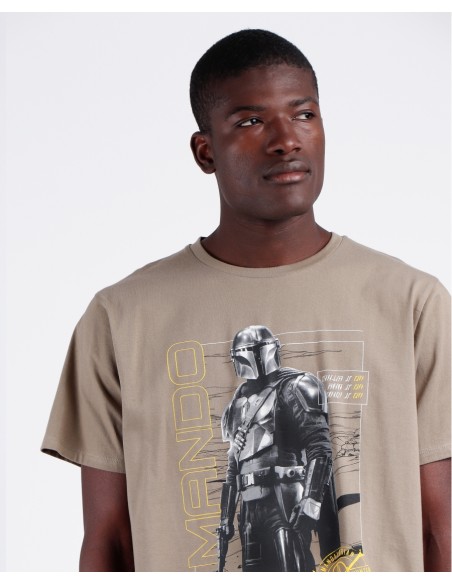 STAR WARS Pijama Manga Corta Mandalorian Honour para Hombre 2