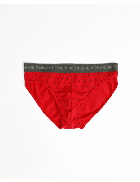 ANTONIO MIRO Calzoncillo/Slip Ciervos Bote Metal Regalo para Hombre, (Caja 12 unidades)