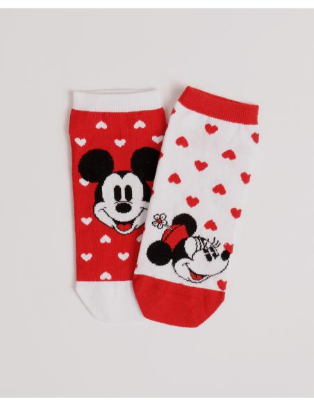 DISNEY Calcetín Tobillero Thinking Of You para Mujer, (Caja de 6 pares)