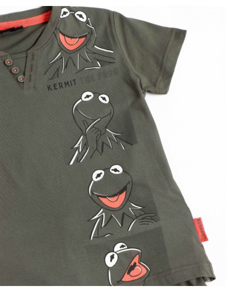 DISNEY Pijama Manga Corta Crazy Kermit para Niño