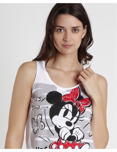 DISNEY Pijama Sin Mangas Stay True para Mujer