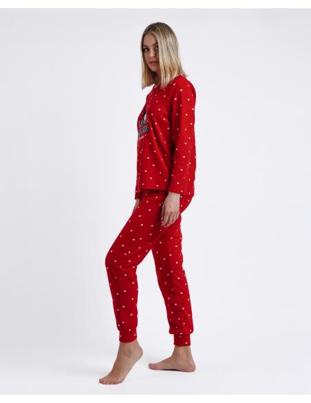 DISNEY Pijama Calentito Manga Larga Sweet Dreams para Mujer