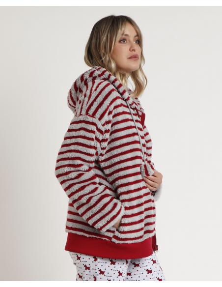 ADMAS Bata Manga Larga Lou Lou Cold para Mujer
