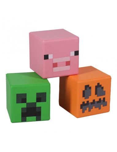 Antiestres Bloque Minecraft (en CDU de 12 unidades)