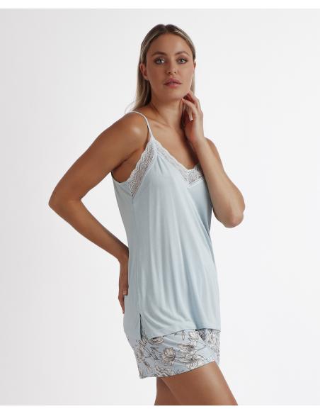 ADMAS GARDEN Pijama Tirantes Flowers para Mujer