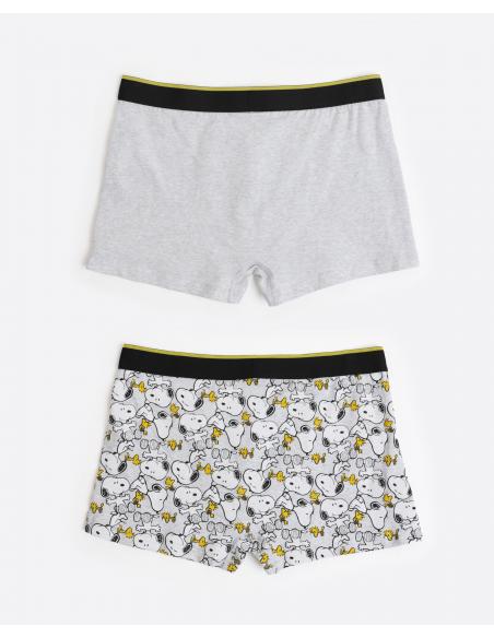 PEANUTS Calzoncillo/Bóxer Cute & Cuddly para Hombre, (Caja de 2 unidades)