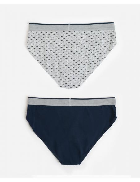 ANTONIO MIRO Calzoncillo/Slip Travel para Hombre, (Caja de 2 unidades)
