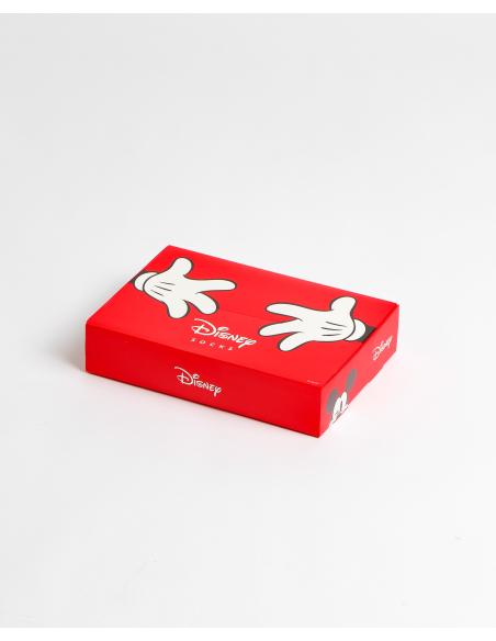 DISNEY Calcetín Mickey Grey para Hombre, (Caja de 6 unidades)