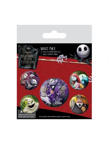 Juego de chapas Pesadilla Personajes