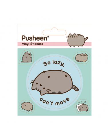 Juego de pegatinas Pusheen Lazy