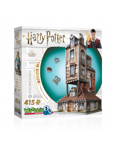 ▷ PUZZLE 3D MADRIGUERA WEASLEY by Pequeños Gigantes