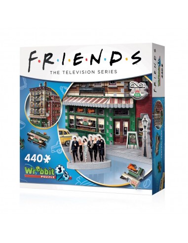 ▷ PUZZLE 3D CENTRAL PERK DE FRIENDS 440 PIEZAS by Pequeños Gigantes