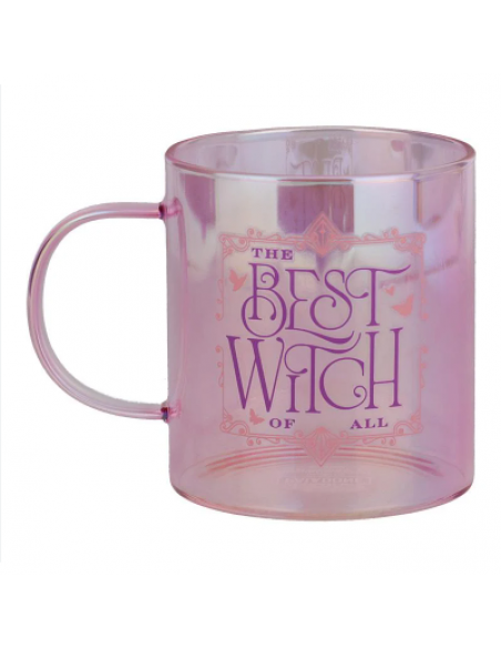 Taza de cristal iridiscente Wicked Glinda 520 ml