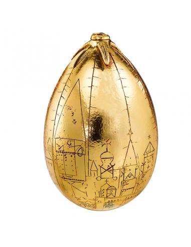 Réplica Huevo de oro talla real 23 cm