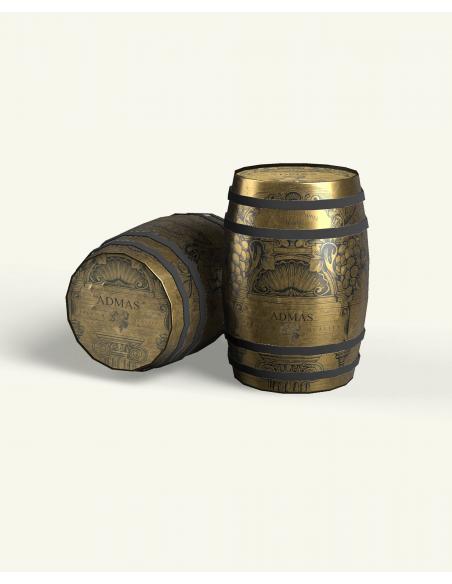 ADMAS Calzoncillo/Bóxer Barril Wine para Hombre, (Caja 12 unidades)