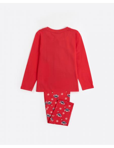DISNEY Pijama Manga Larga Stitchmas para Niño