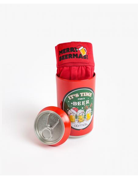 ADMAS Calzoncillo/Boxer Beermas para Hombre, (Caja 12 unidades)