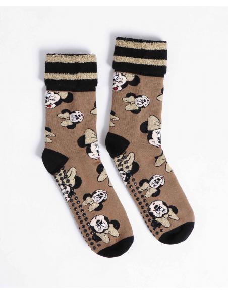 DISNEY Calcetín Antideslizante Small Faces para Mujer