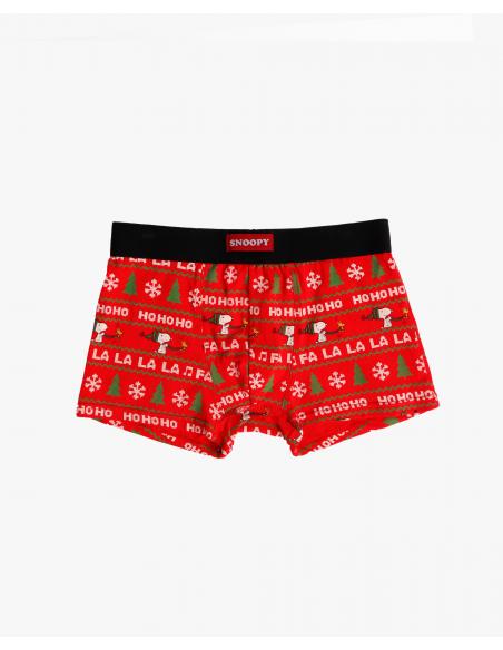 PEANUTS Calzoncillo/Boxer Merry Christmas para Hombre