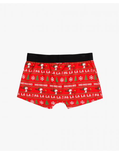 PEANUTS Calzoncillo/Boxer Merry Christmas para Hombre