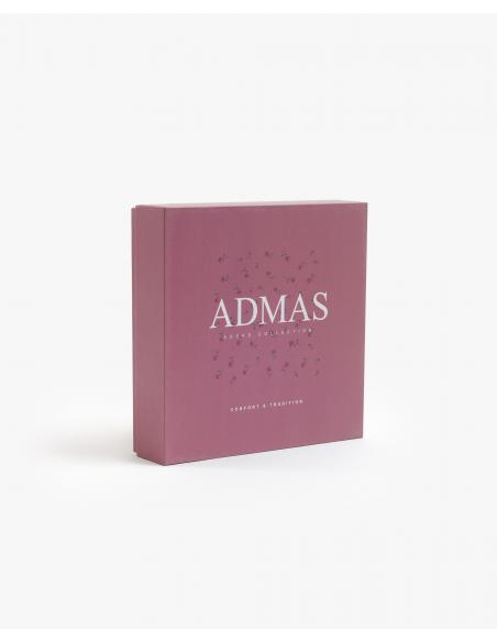 ADMAS Calcetín Mediano Art Is Flowers para Mujer, (Caja de 6 unidades)