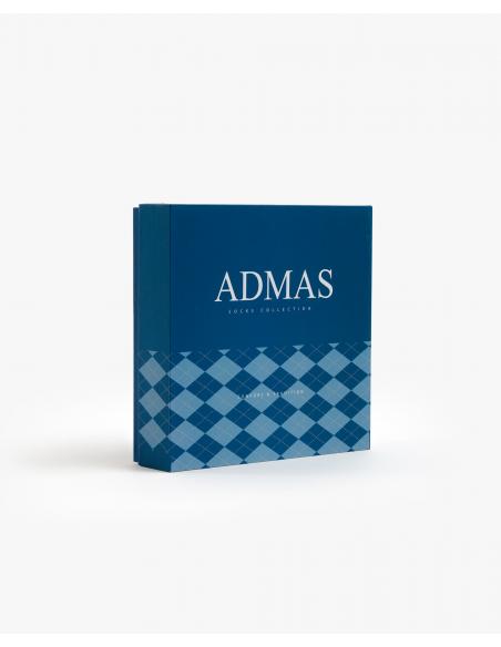 ADMAS Calcetín Mediano Flexile para Hombre, (Caja de 12 pares)