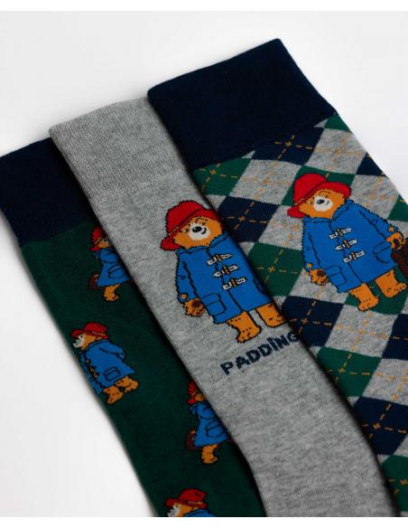 PADDINGTON Calcetín Marmalade para Hombre, (Caja de 6 unidades)