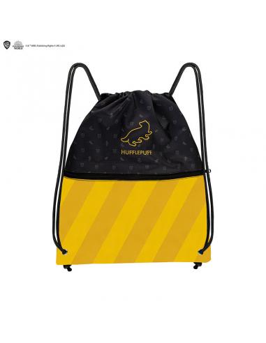 Mochila saco Hufflepuff de algodón y poliester
