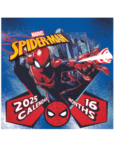 Calendario Pared Spider-man 30X30