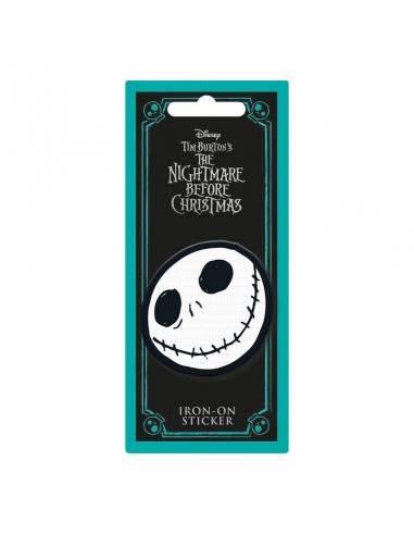 Pegatina de bordado (para planchar) Jack Skellington | Pesadilla antes de Navidad