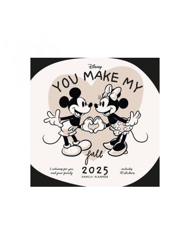 Calendario Planificador Familiar Mickey & Friends 30X30