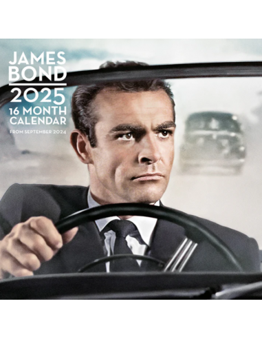 Calendario Pared James Bond 30X30