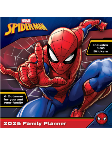 Calendario Planificador Familiar Spider-man 30X30
