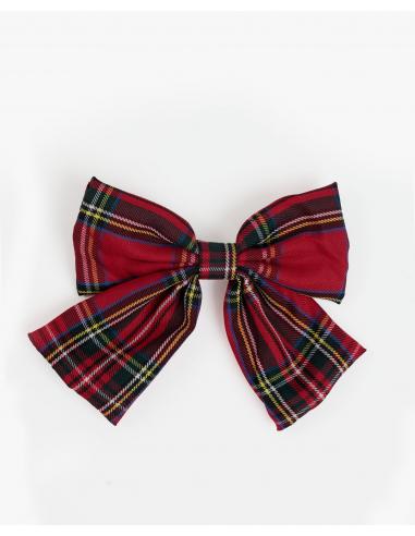 ADMAS Pinza Lazo Cuadro Tartan para Mujer, (Caja 6 unidades)
